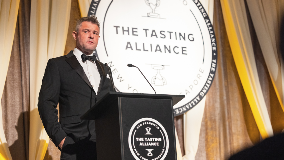 Group of medal winners at the San Francisco World Spirits Competition.