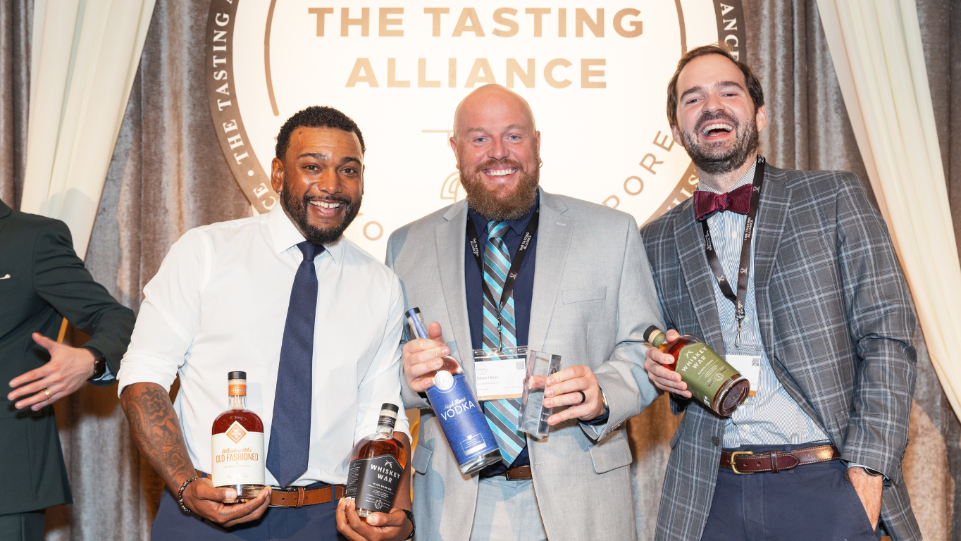 Two medal winners at the San Francisco World Spirits Competition.