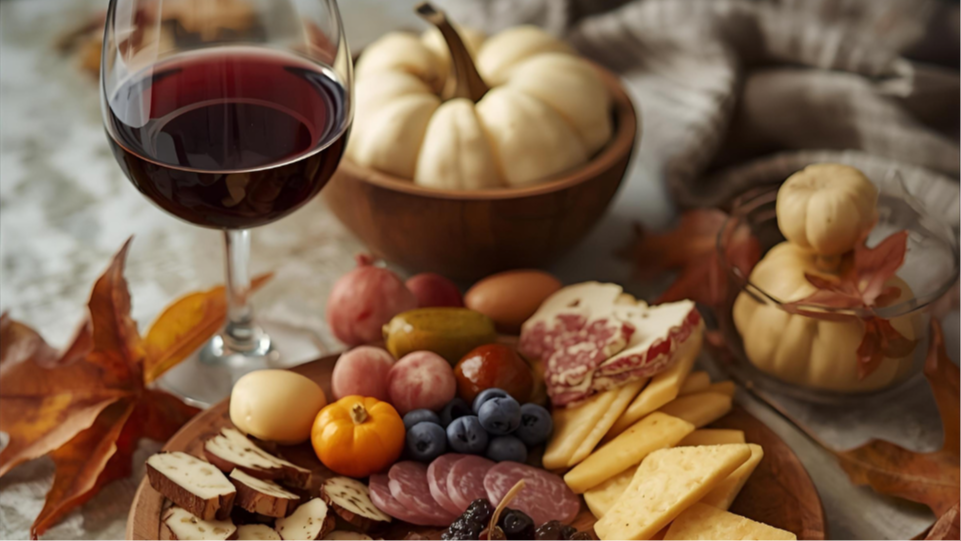 Fall Wine Pairings with Healthier Food Options